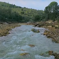 Een riviertje in El Andévalo